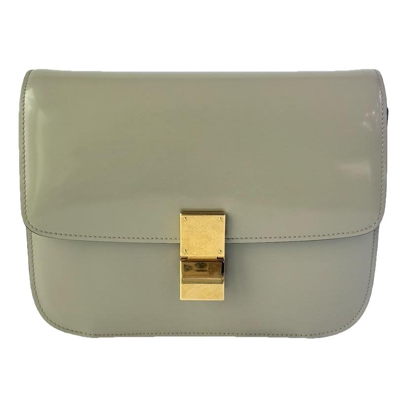 Classic leather handbag