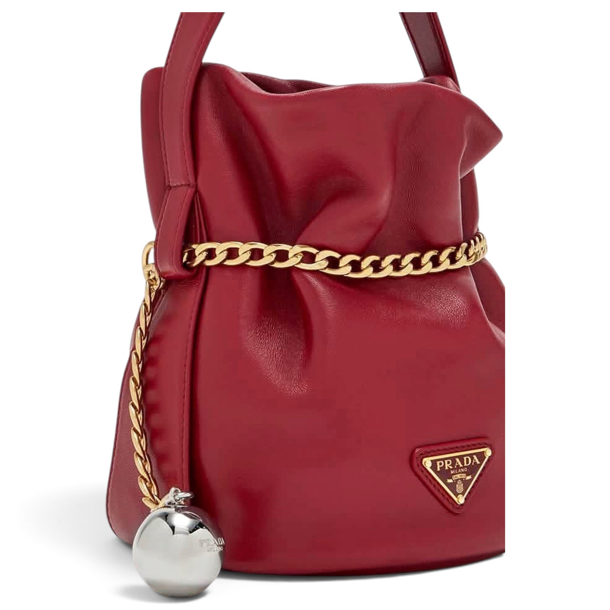 Leather handbag