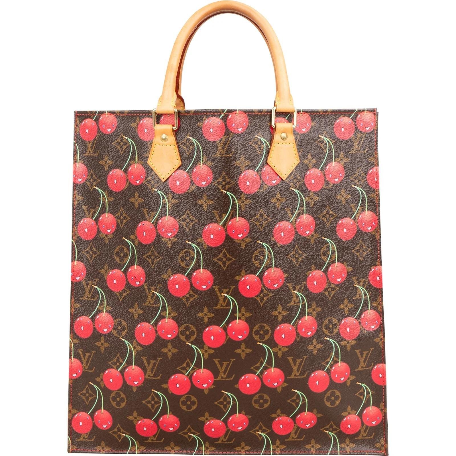 Plat leather bag