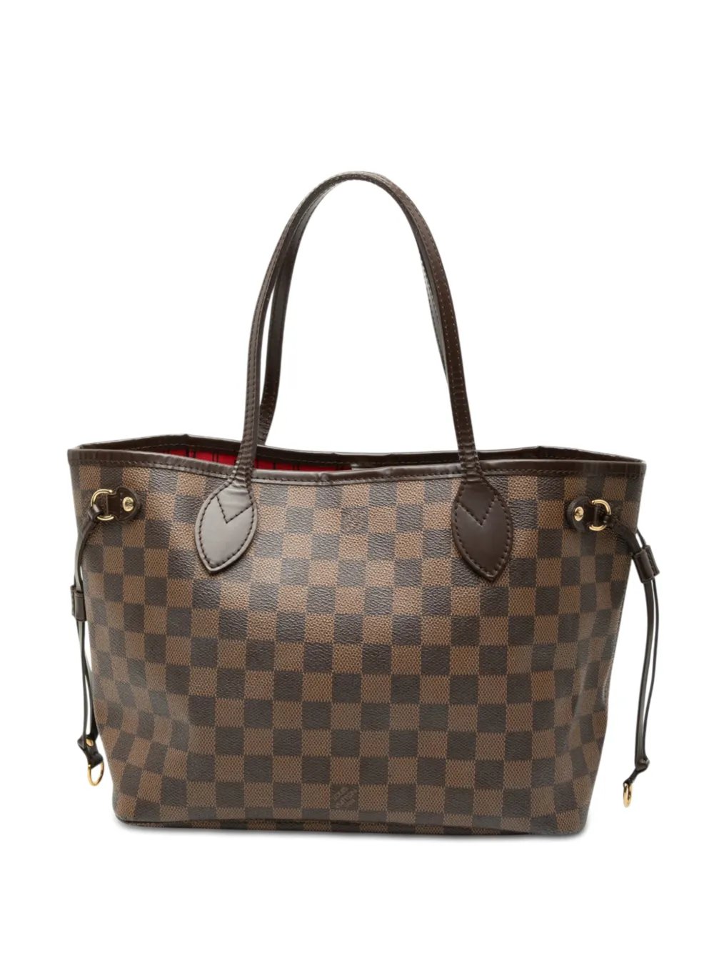2008 Damier Ebene Neverfull PM tote bag