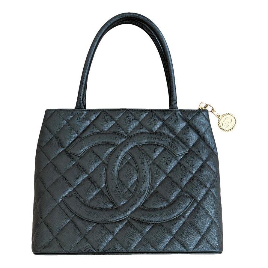 Leather tote