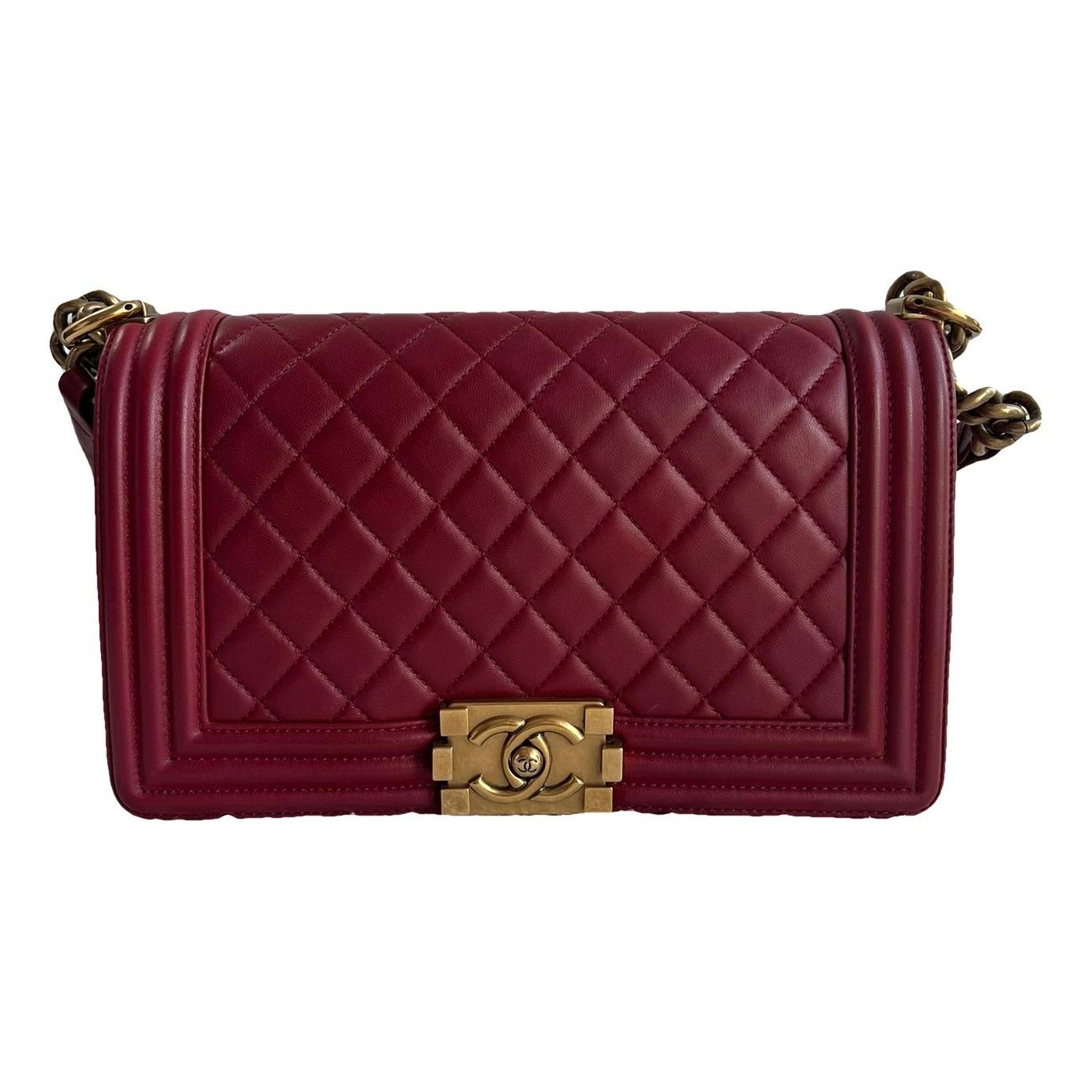 Boy leather crossbody bag