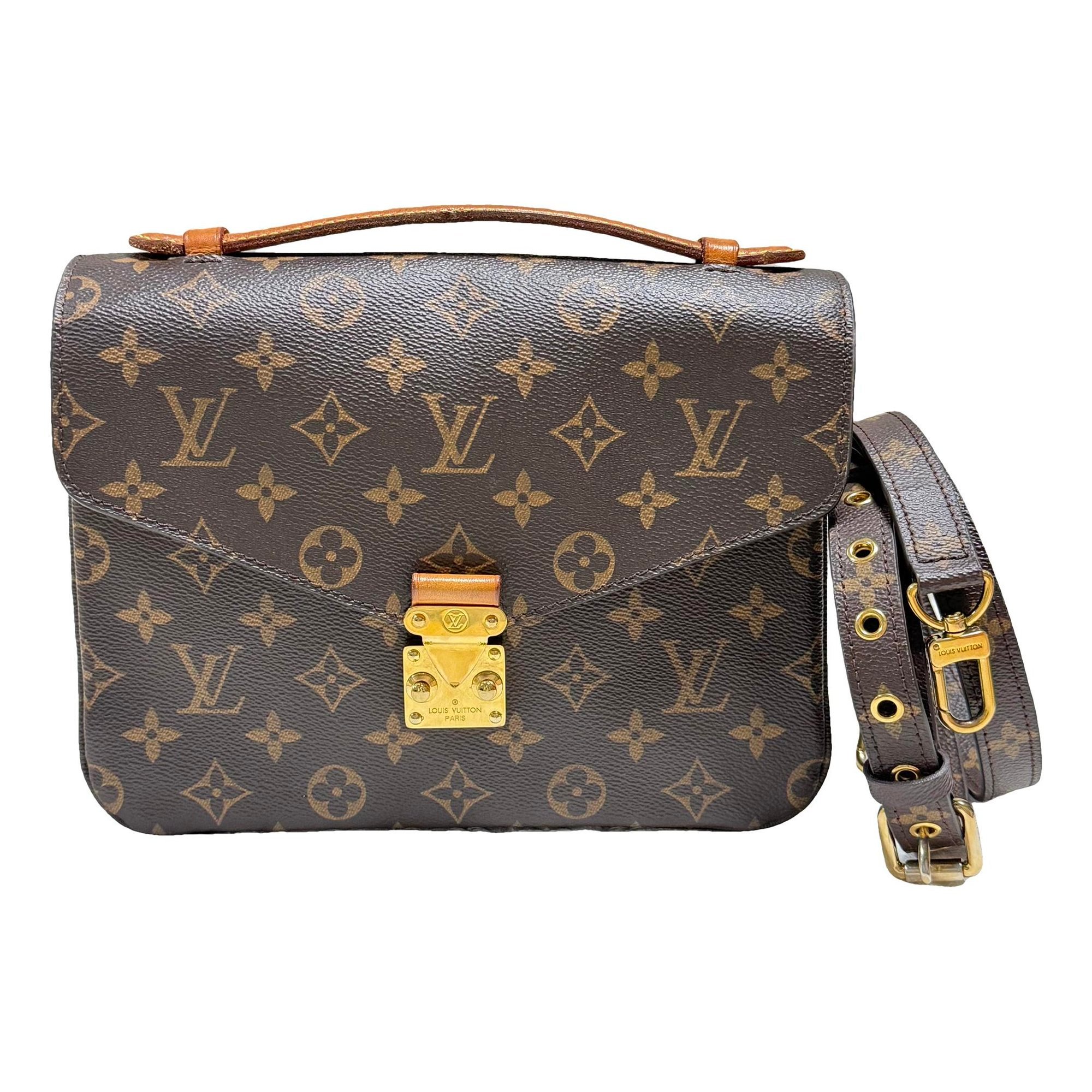 Metis leather handbag