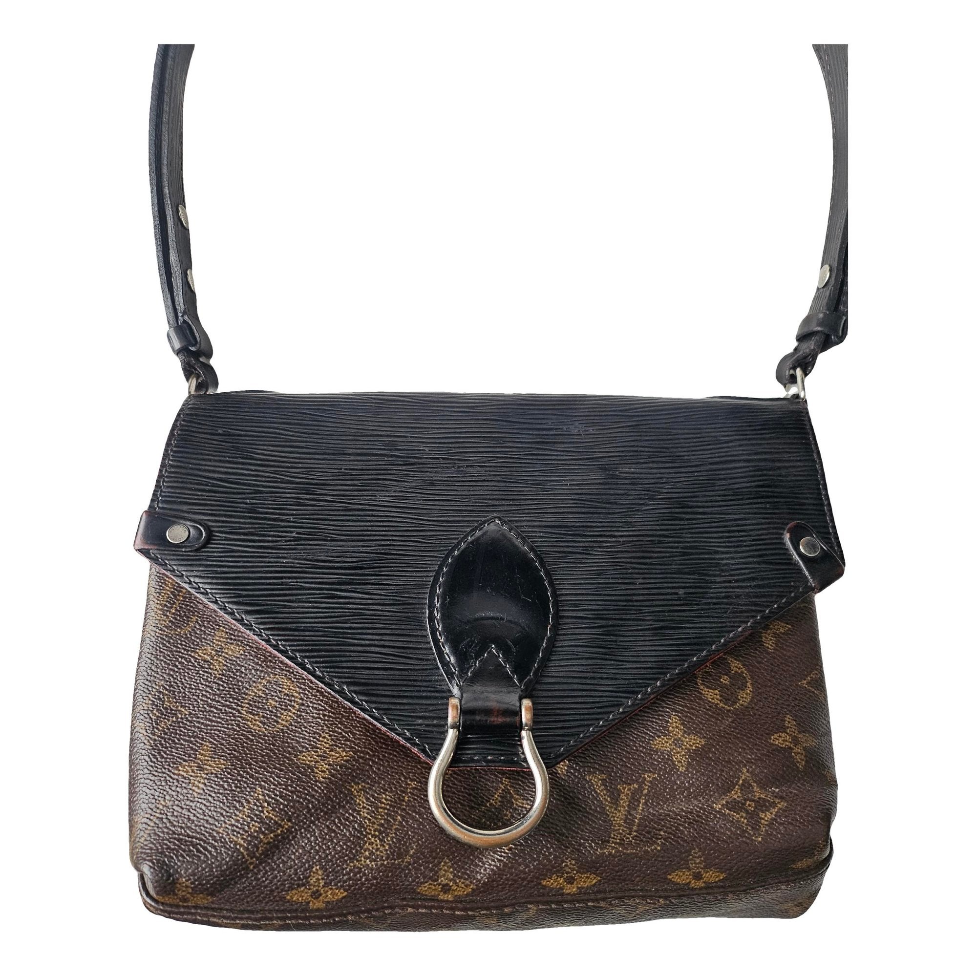 Saint-Louis leather clutch bag
