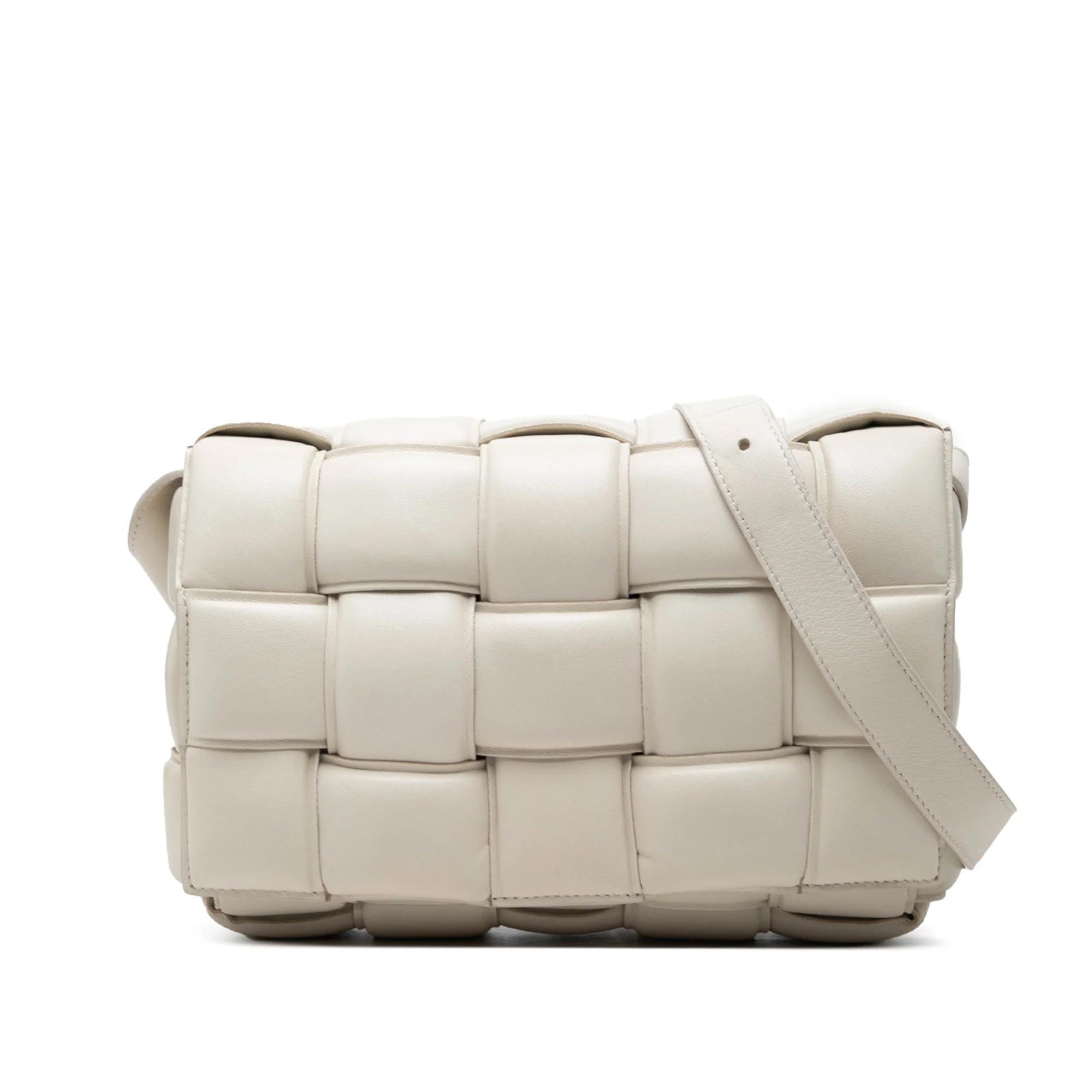 Cassette leather crossbody bag