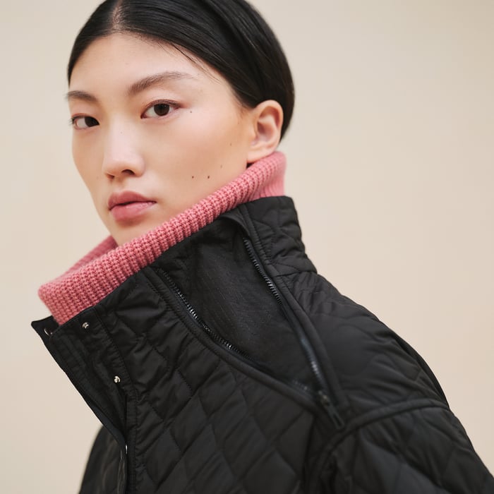 Noir Quilted Jacket