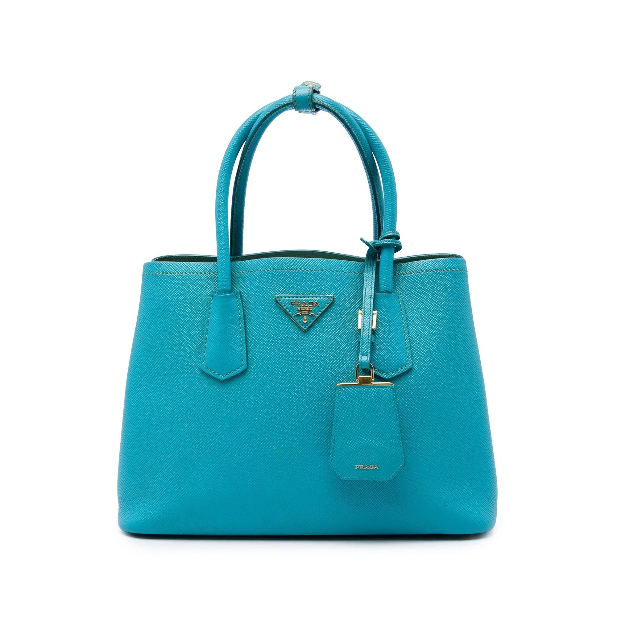 Prada Double leather handbag