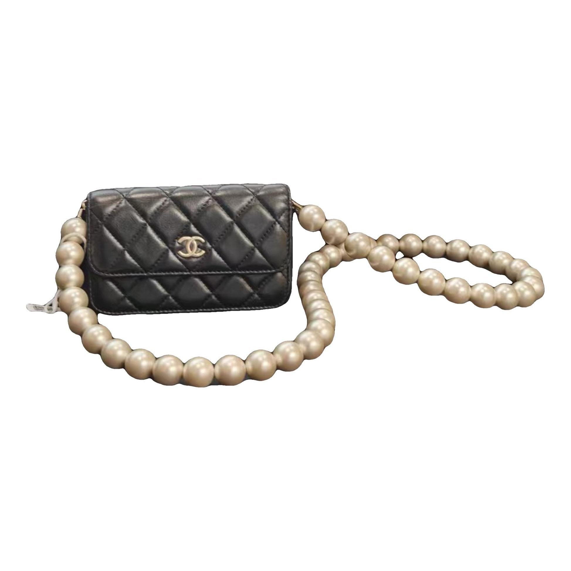 Wallet On Chain Timeless/Classique leather crossbody bag