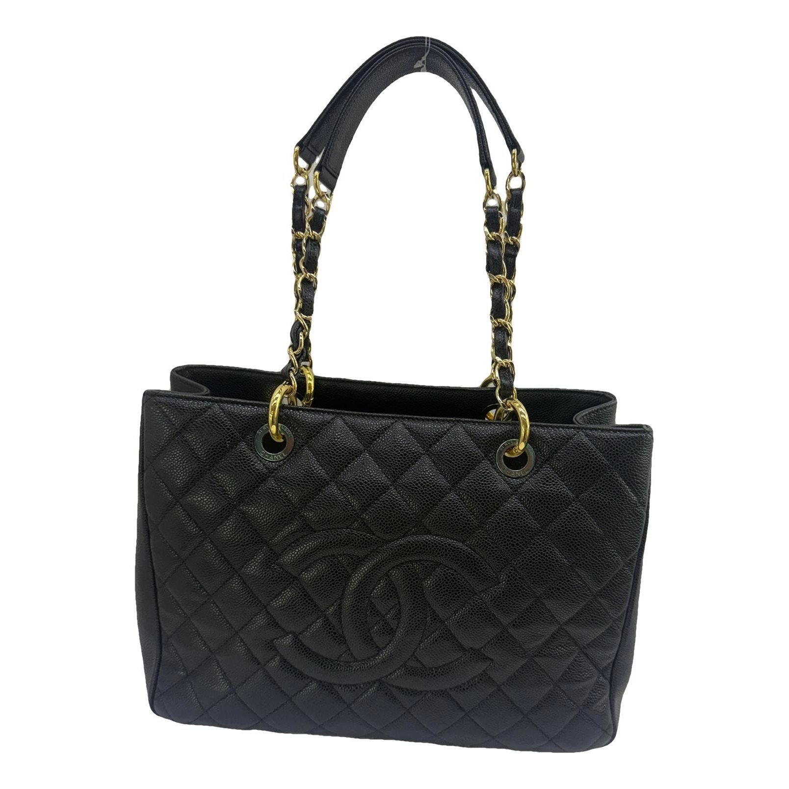 Grand shopping leather tote