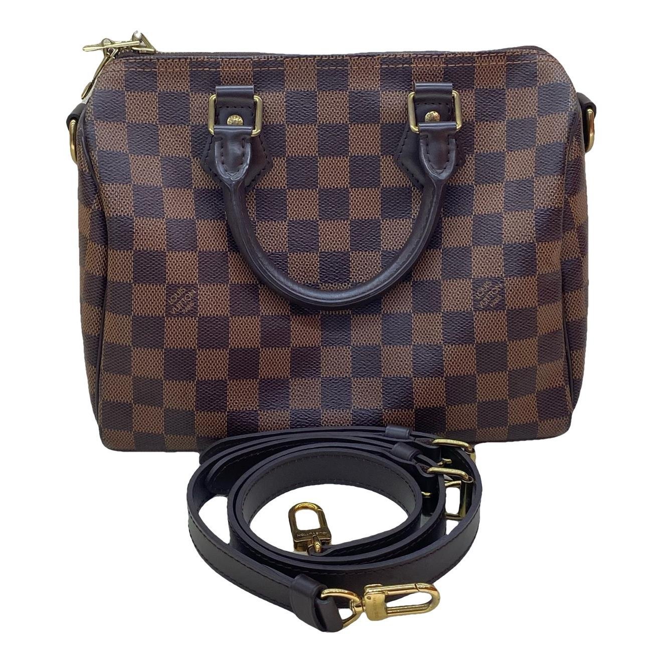 Speedy leather handbag