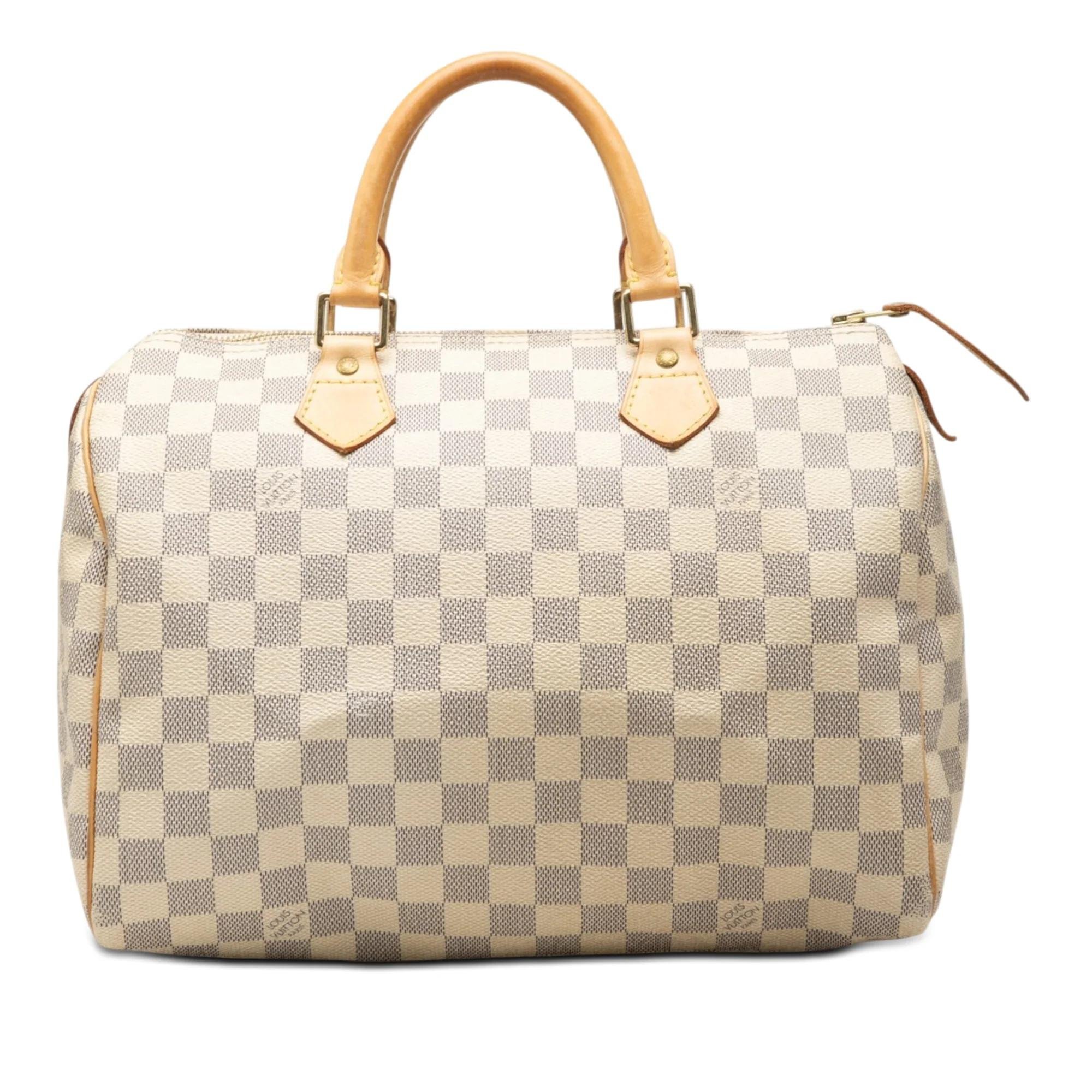 Speedy leather bag