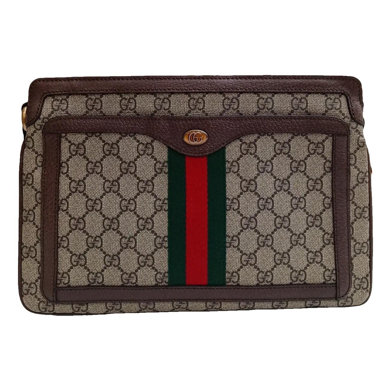 Ophidia vinyl crossbody bag