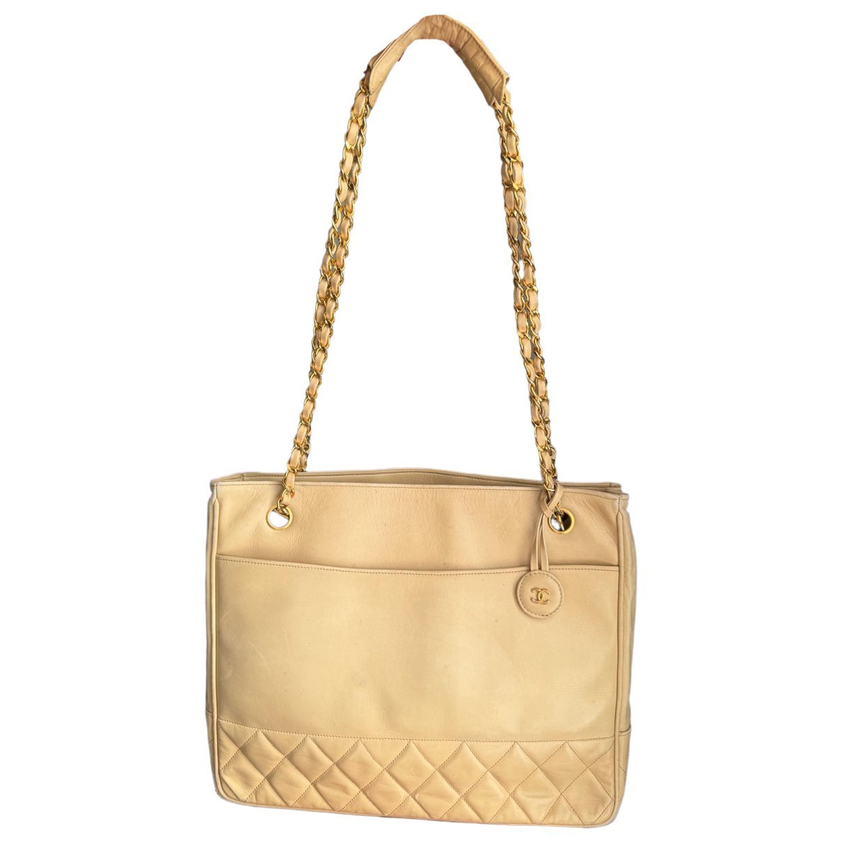 Leather tote