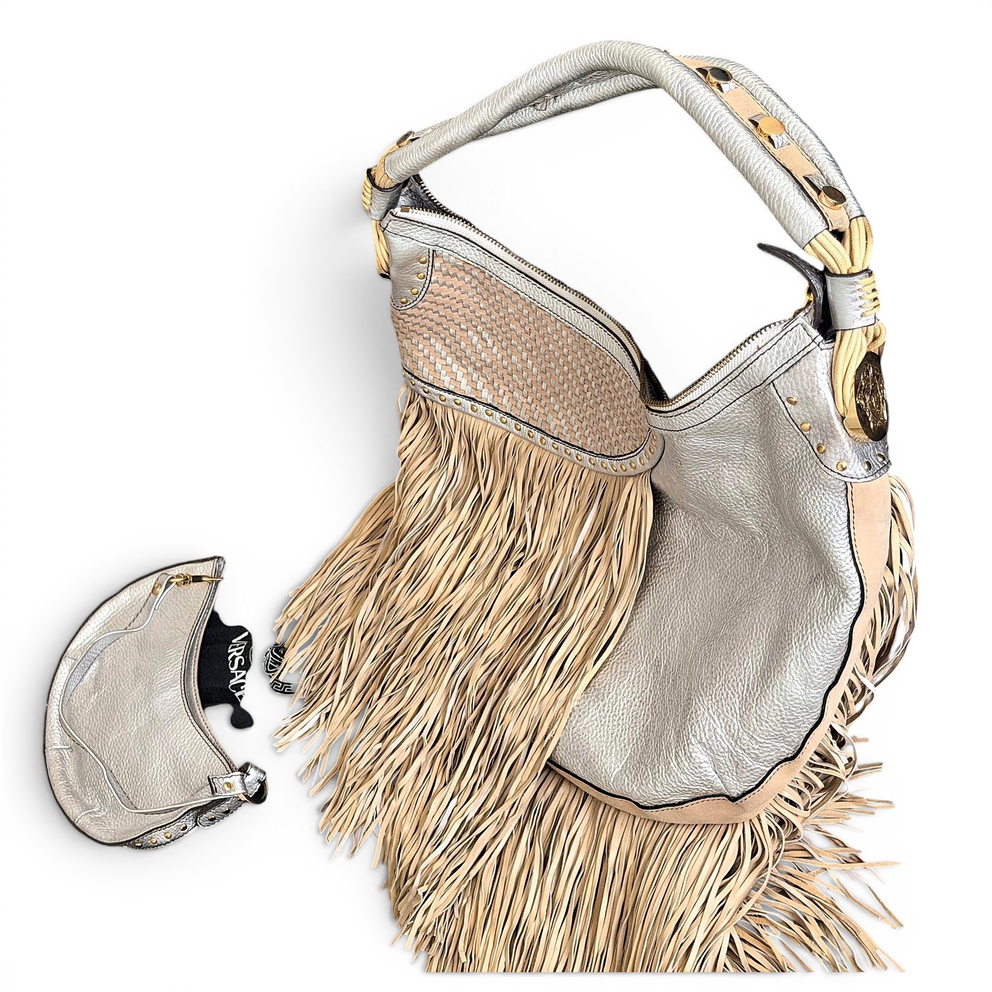 Leather handbag