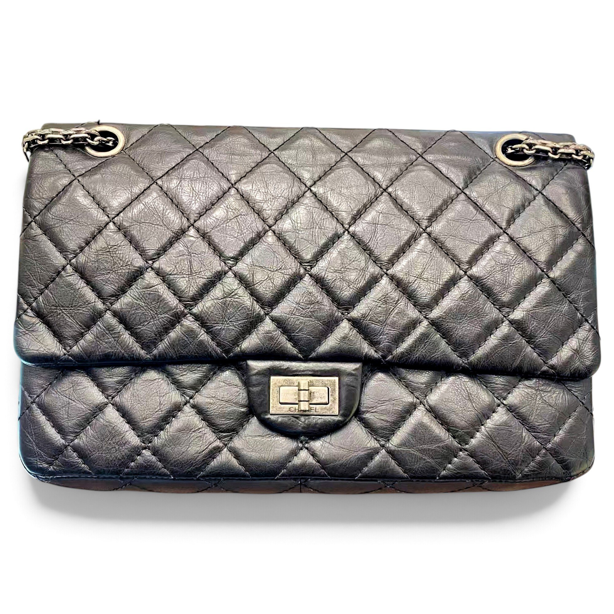 2.55 leather handbag