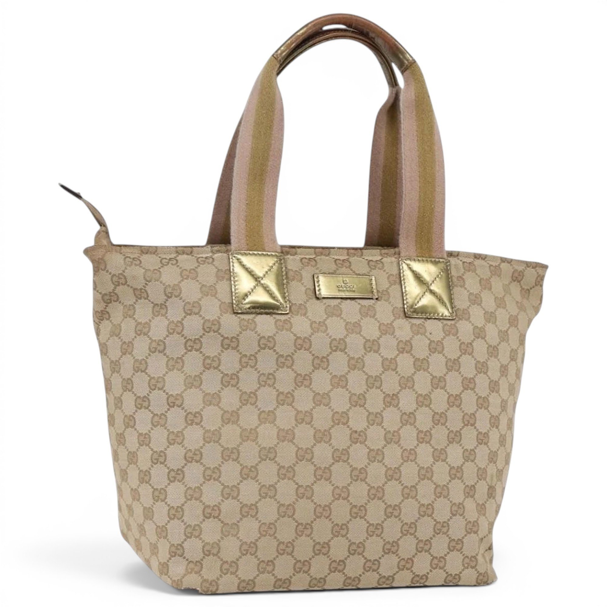 Leather tote