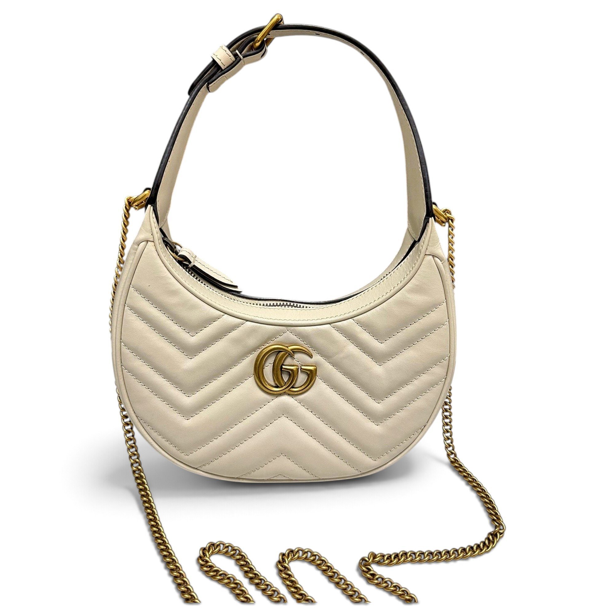 GG Marmont Flap leather handbag