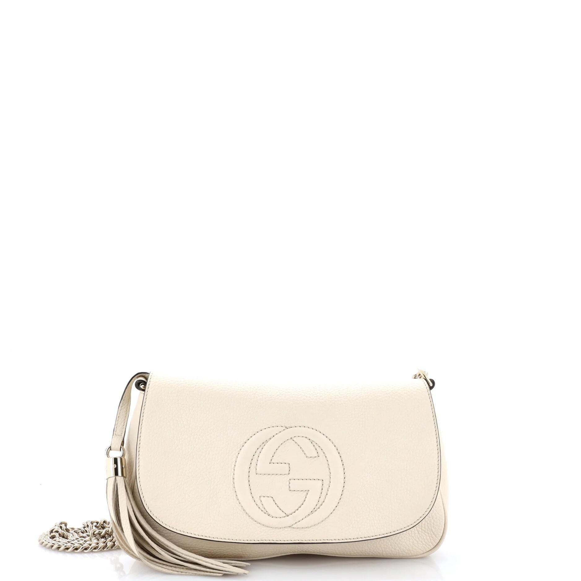 Leather crossbody bag