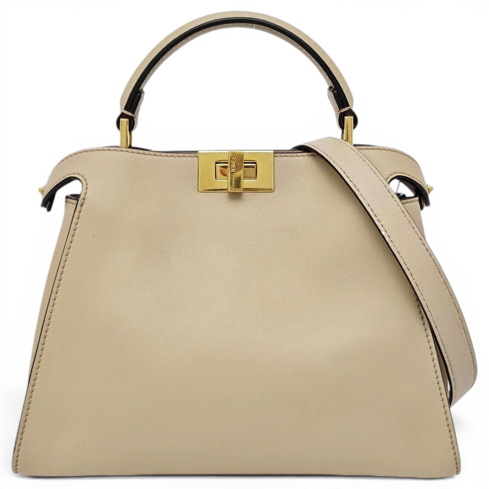 Leather handbag