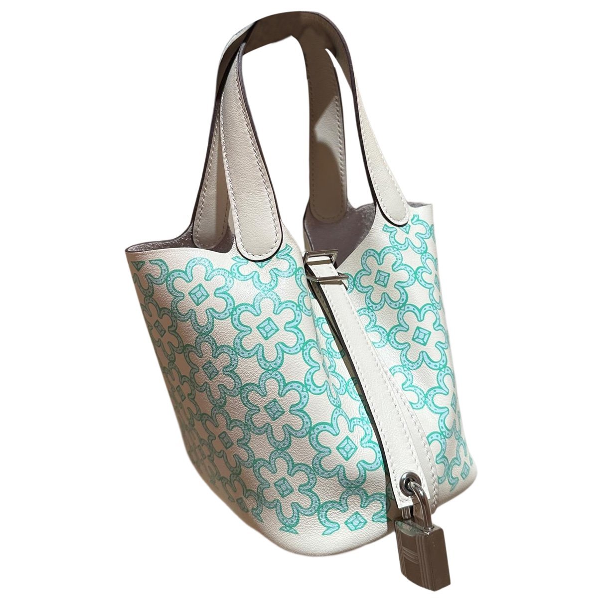 Picotin leather handbag