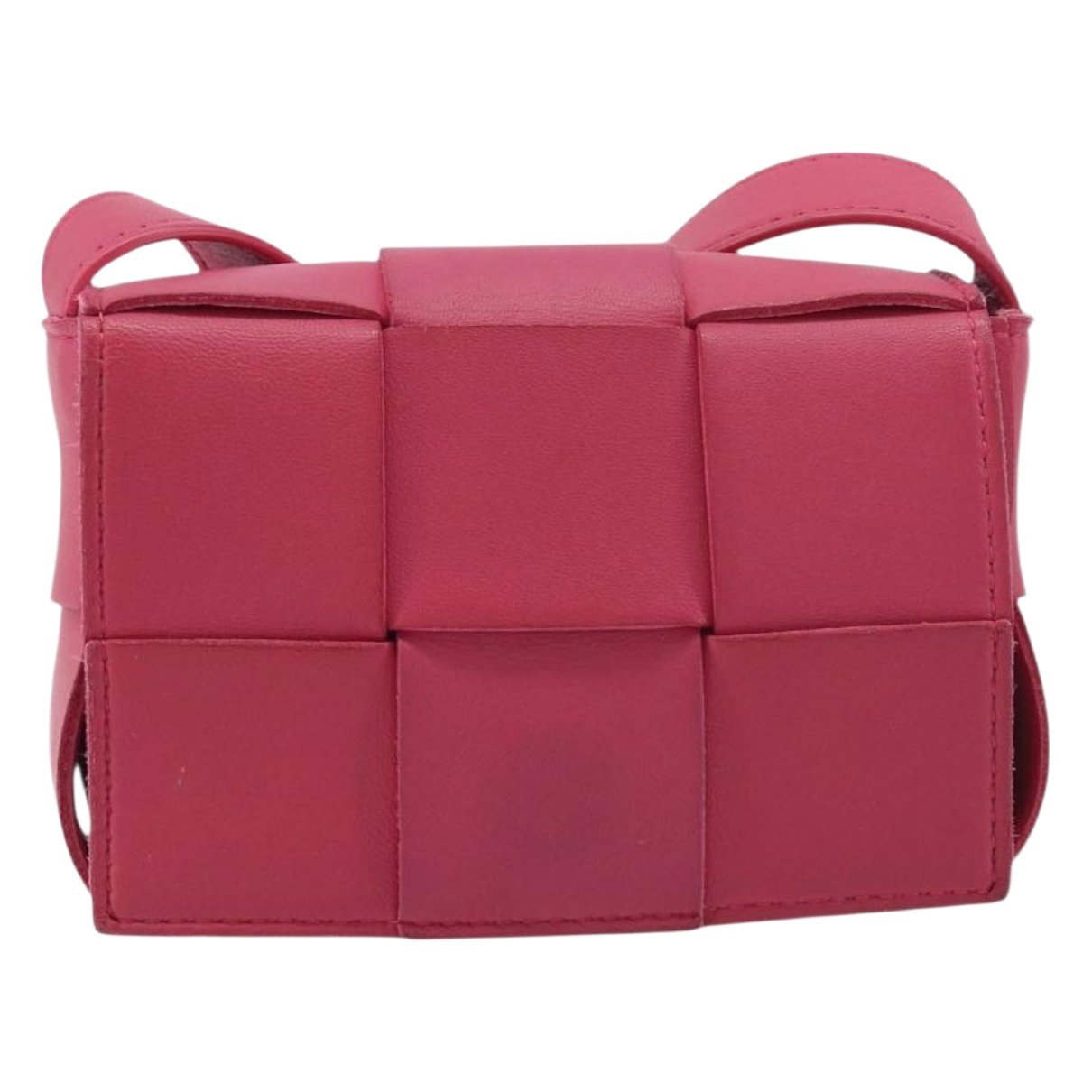 Cassette leather crossbody bag