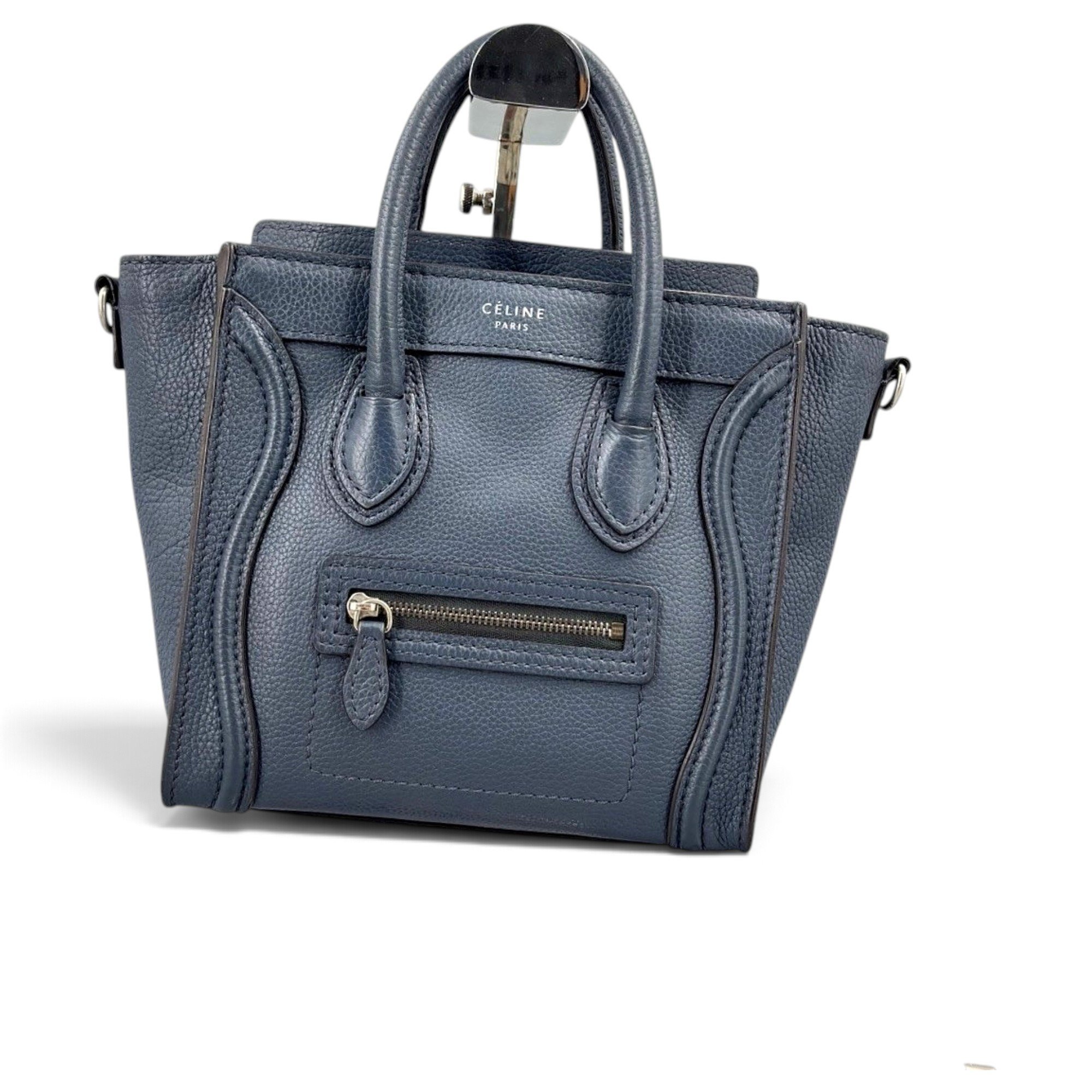 Nano Luggage leather handbag