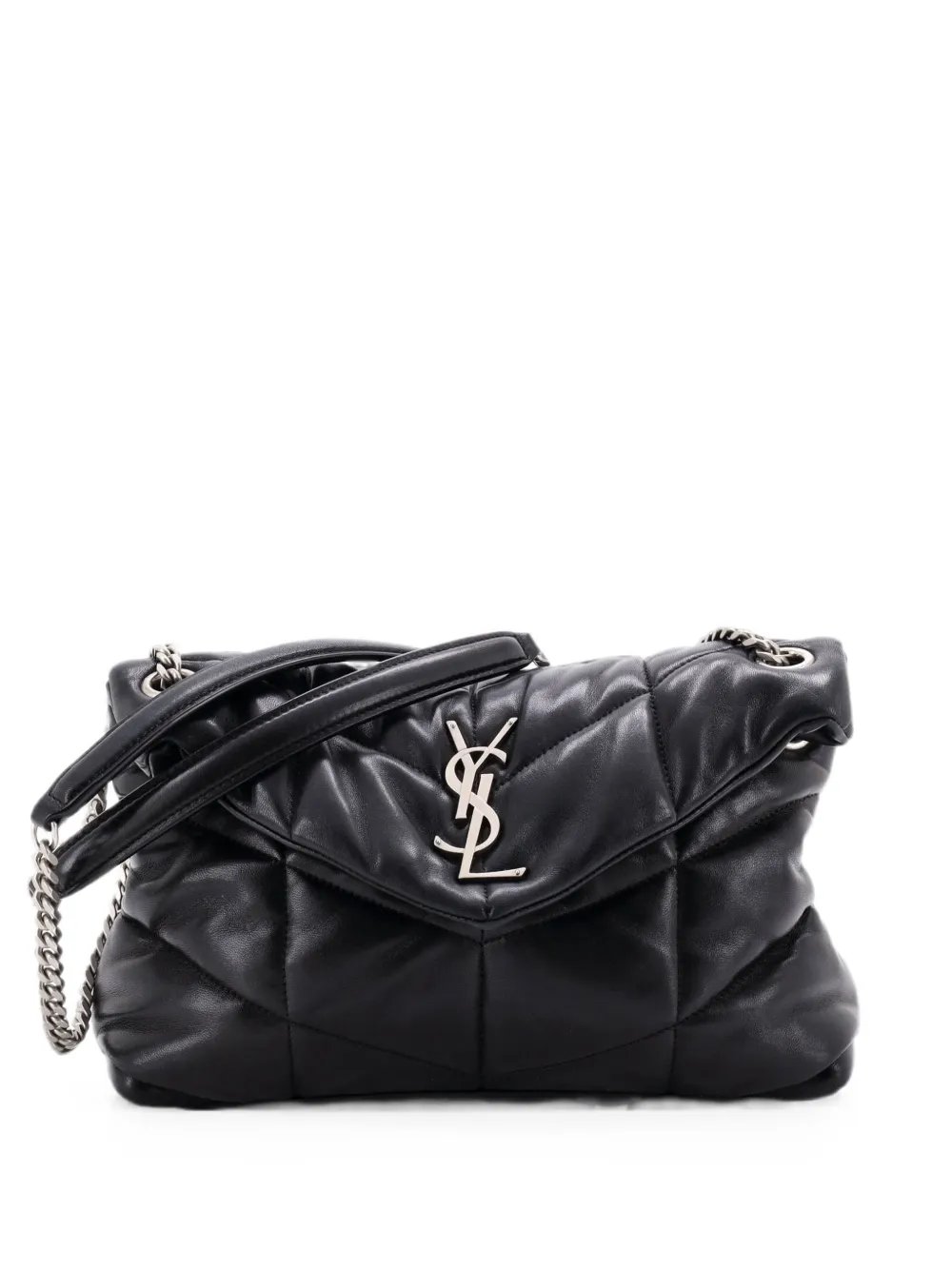 Loulou Puffer Shoulder Bag Quilted Leather Small crossbody bag