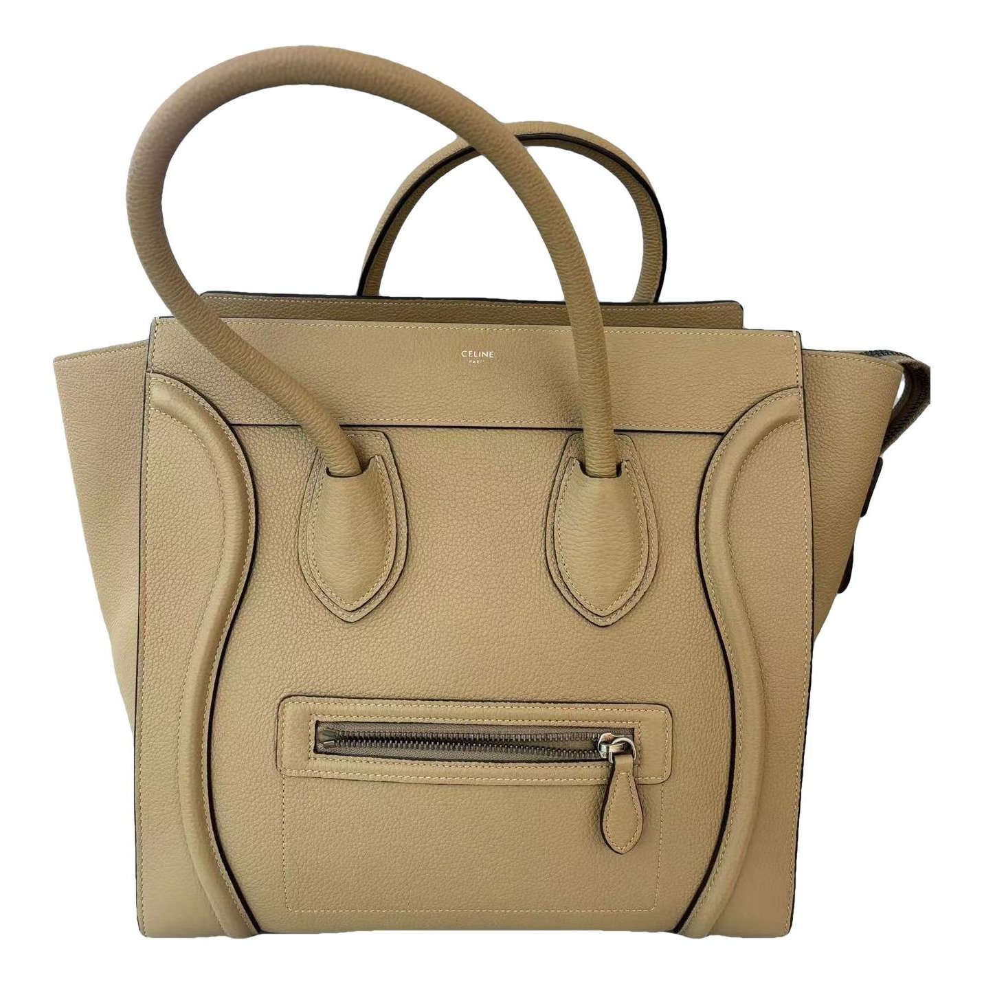 Luggage leather handbag