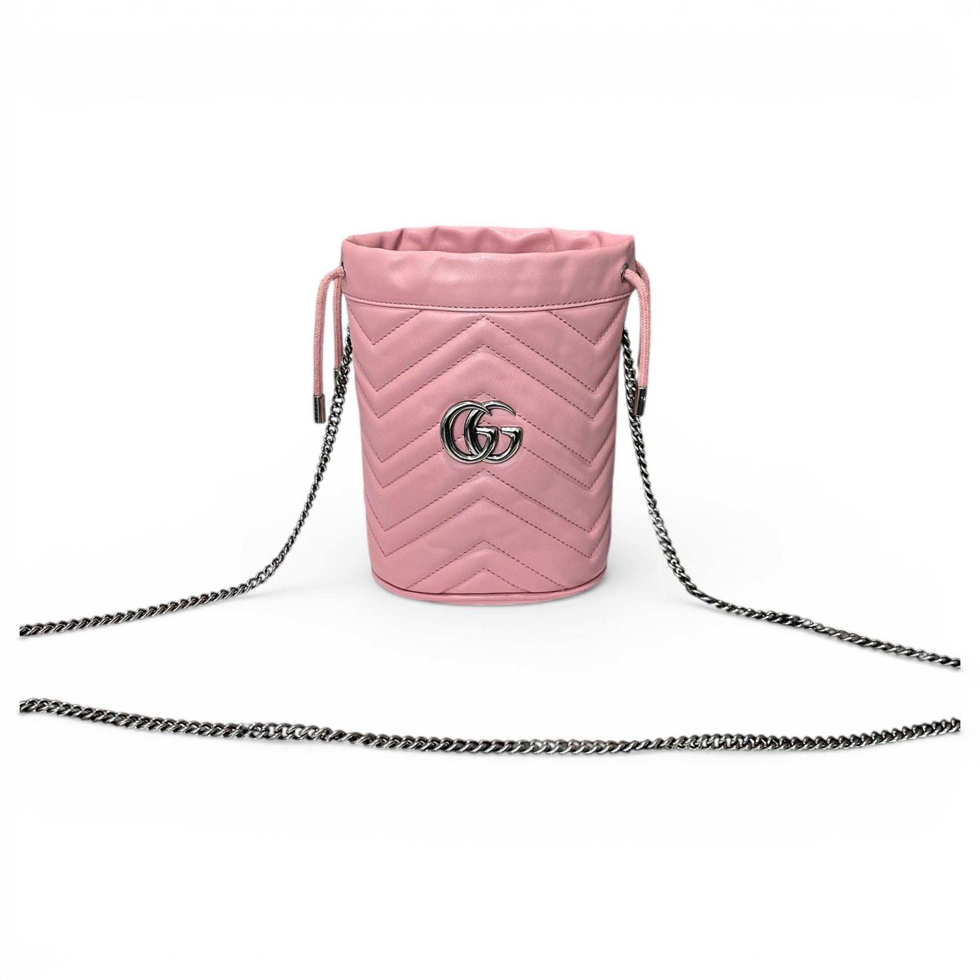 GG Marmont Bucket leather handbag