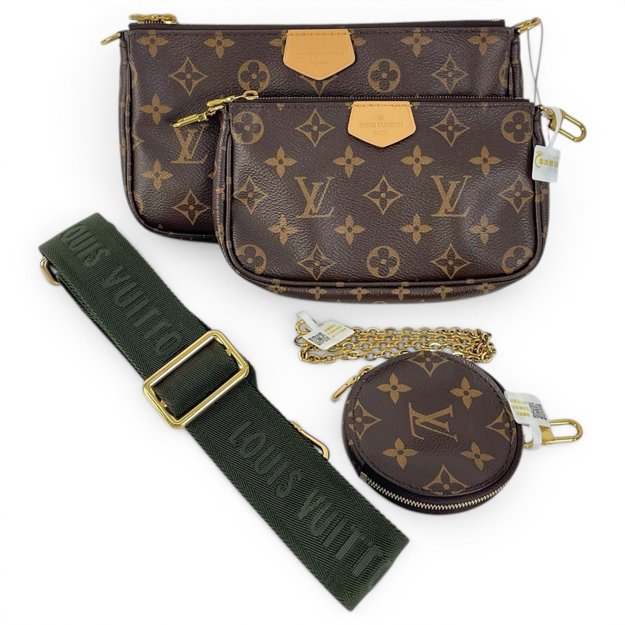 Multi Pochette Accessoires leather crossbody bag