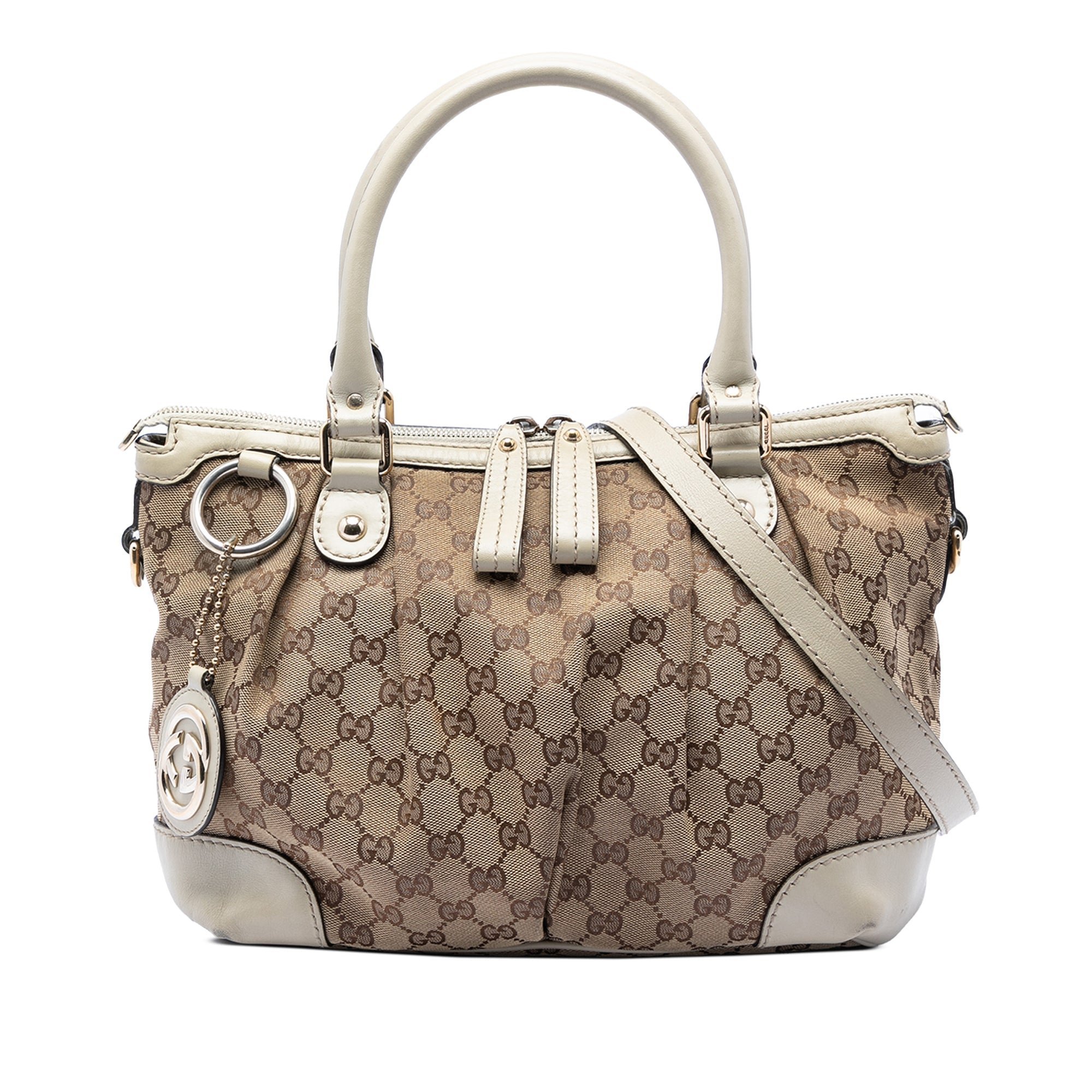 Leather satchel