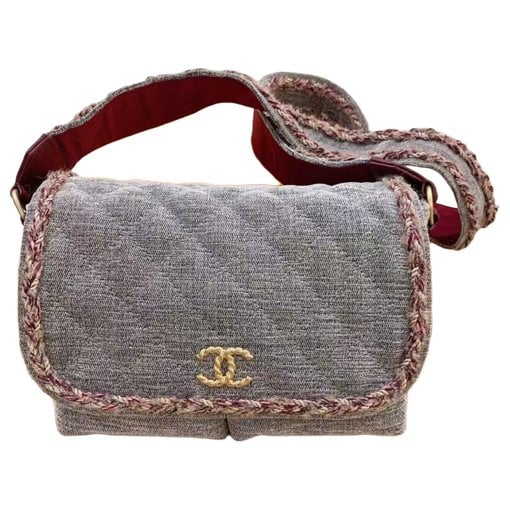 Velvet crossbody bag