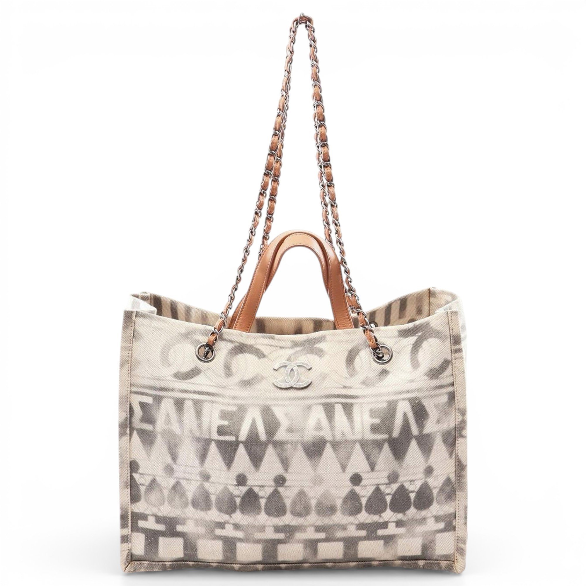 Leather tote