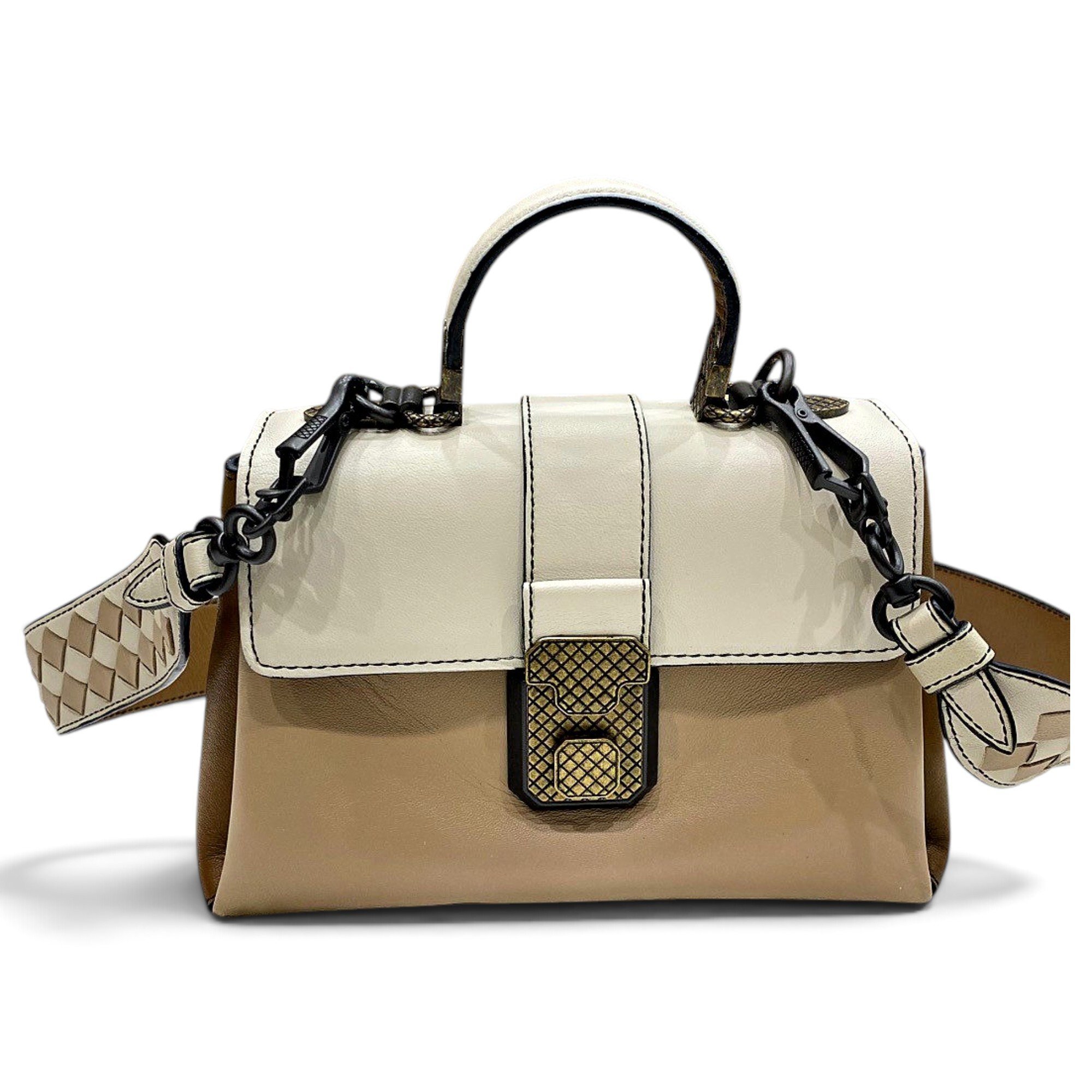 Piazza leather handbag