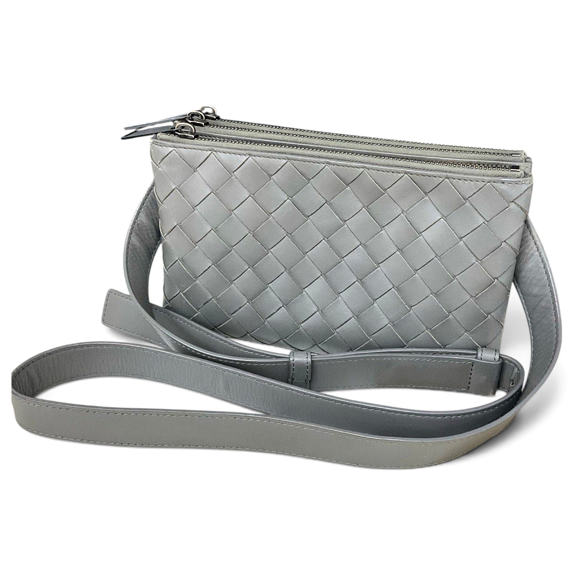 Leather crossbody bag