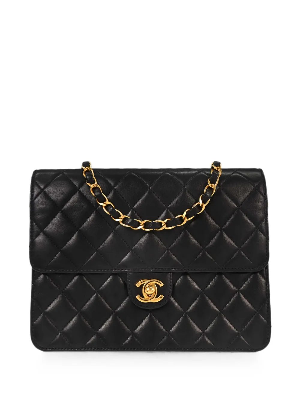 2002-2003 turn-lock-fastening shoulder bag
