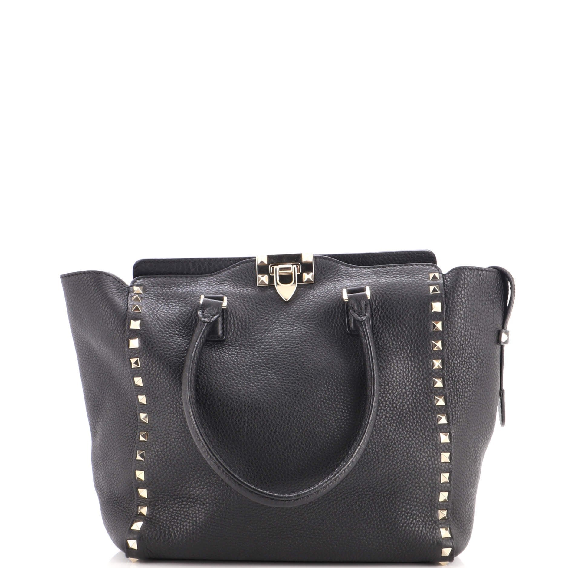 Rockstud Tote Rigid Leather Medium