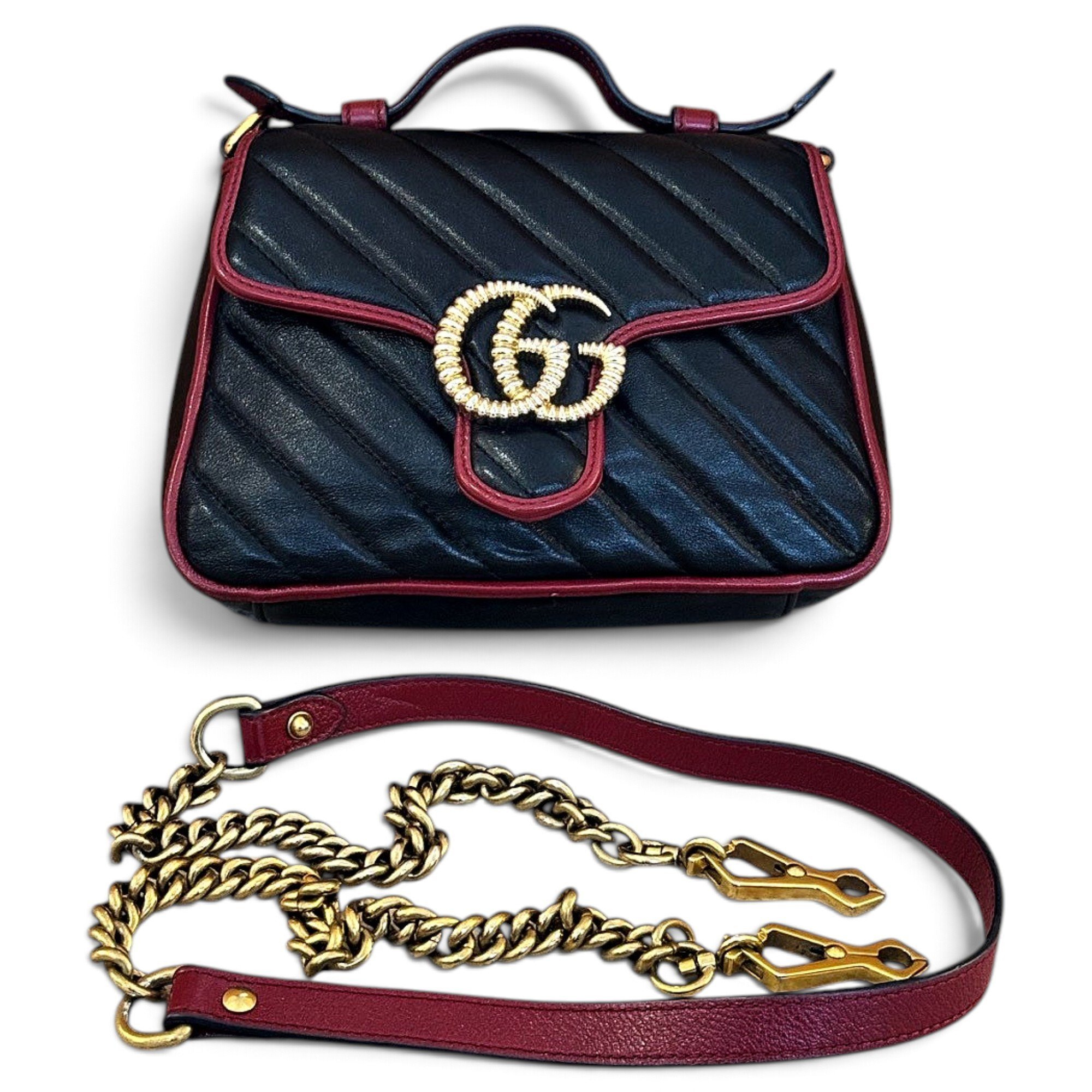 Leather handbag