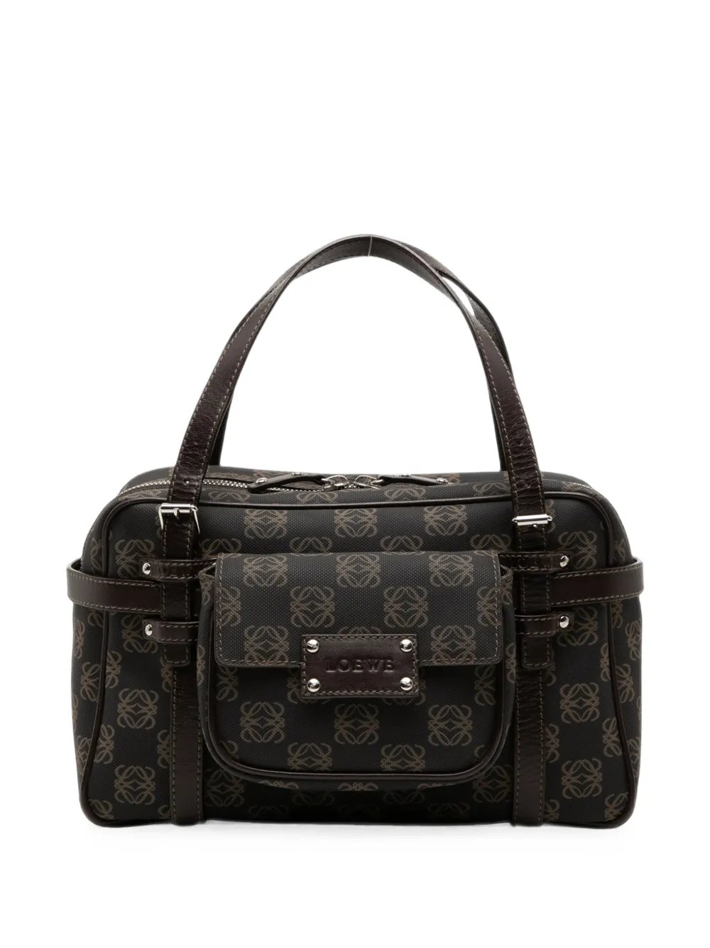 2005 Anagram Coated Canvas handbag