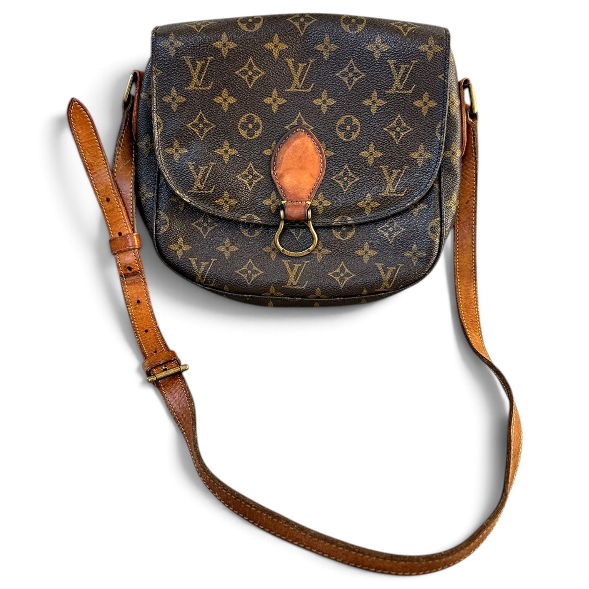 Saint Cloud leather crossbody bag