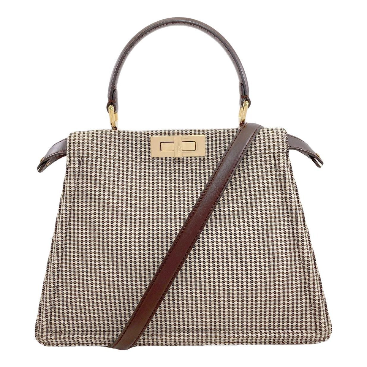 Peekaboo cloth handbag