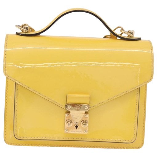 Monceau patent leather handbag
