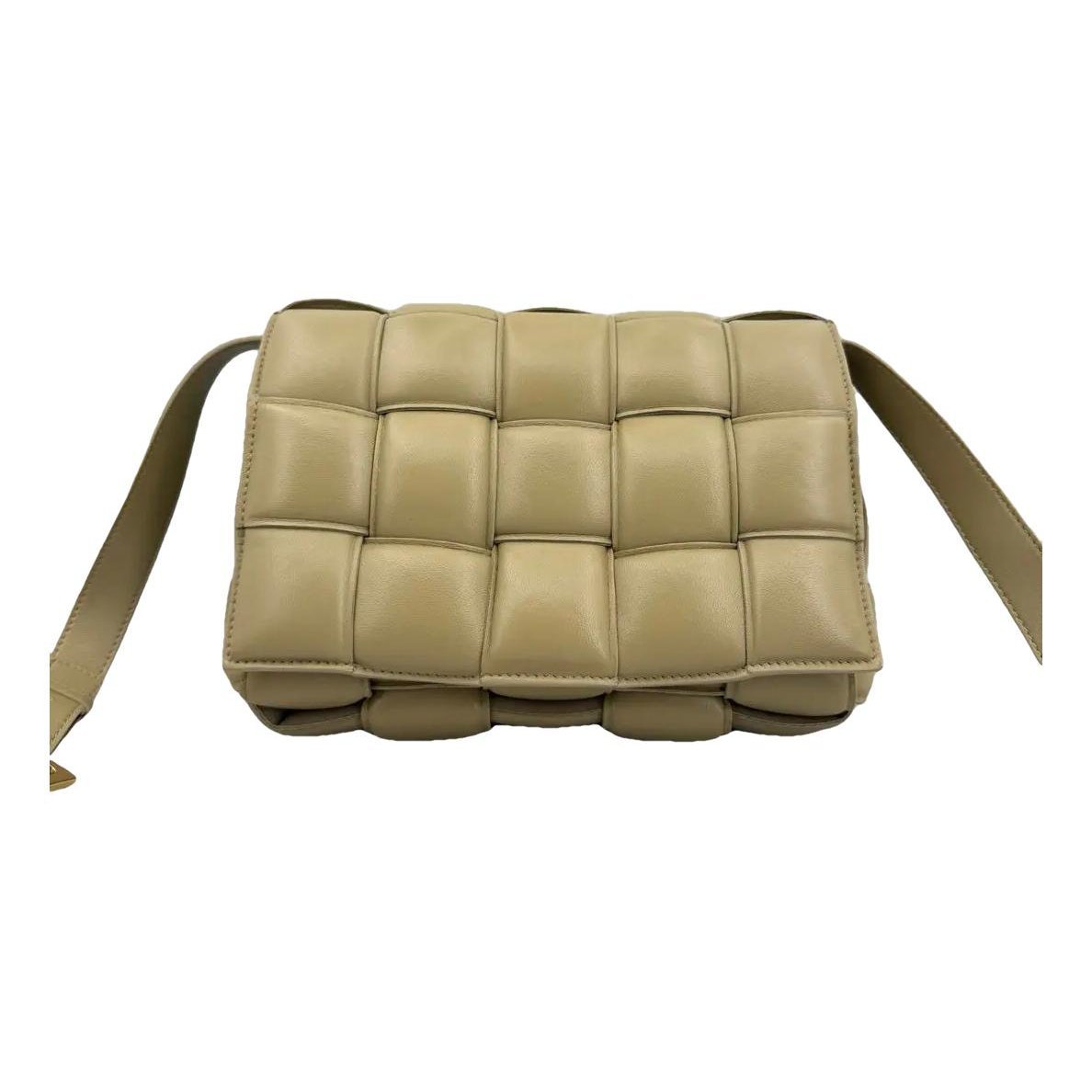 Cassette Padded leather crossbody bag
