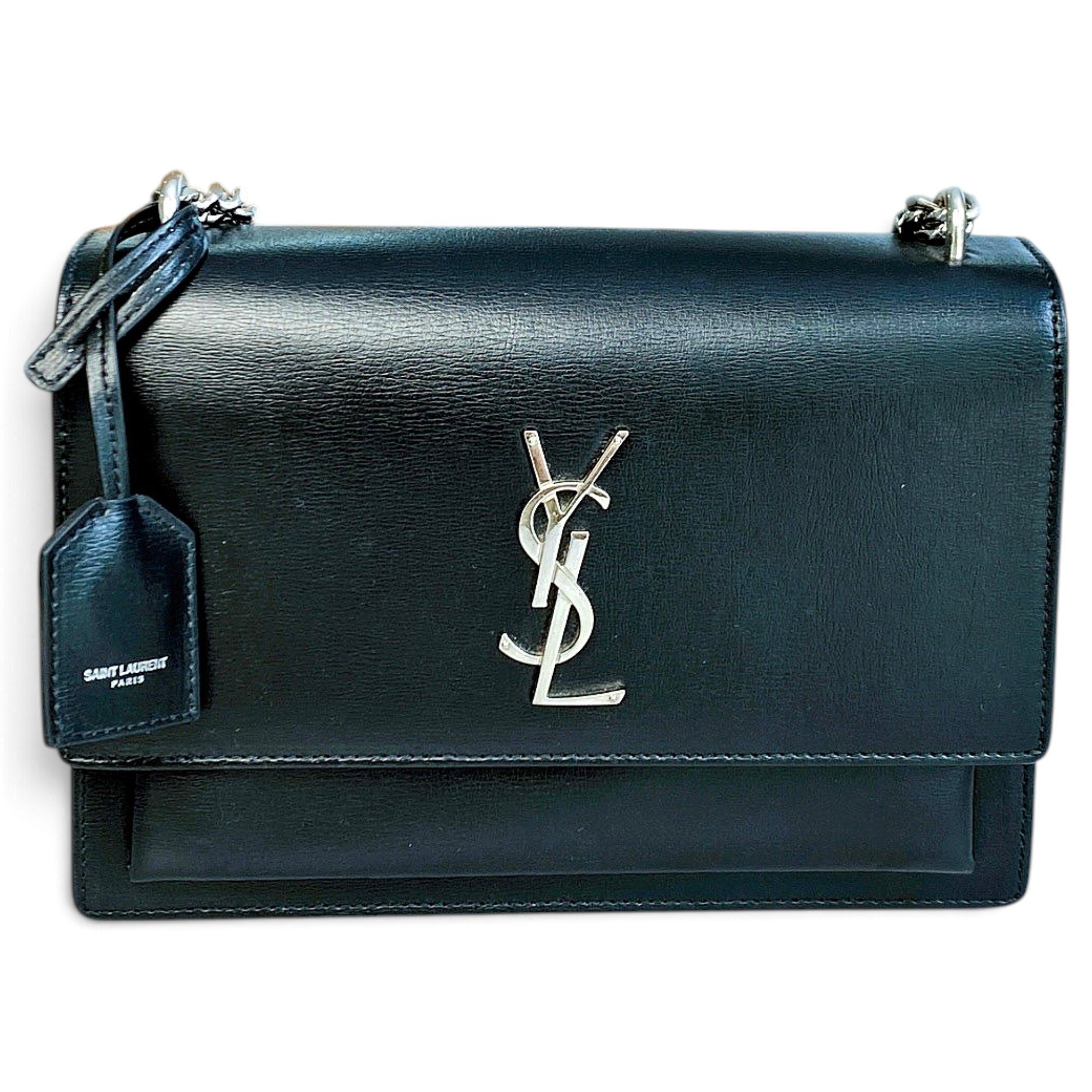 Sunset leather crossbody bag