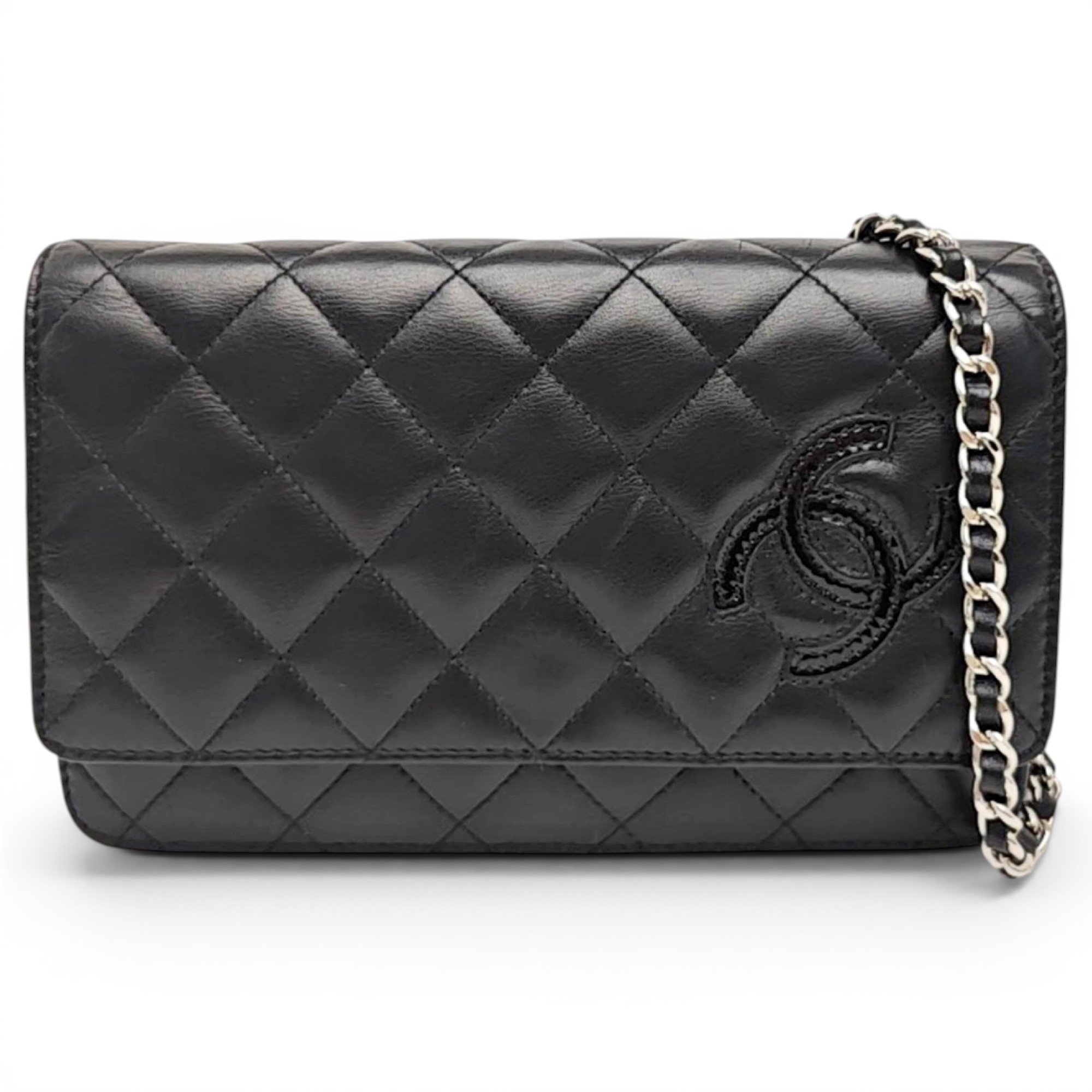 Wallet On Chain Timeless/Classique leather handbag