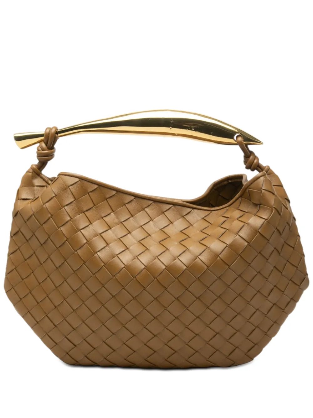 Bottega Veneta 2012-2026 Lambskin Intrecciato Sardine satchel