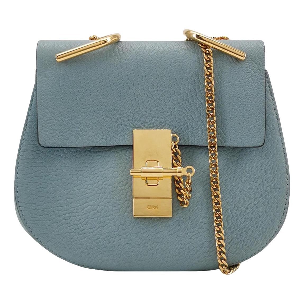 Drew leather crossbody bag