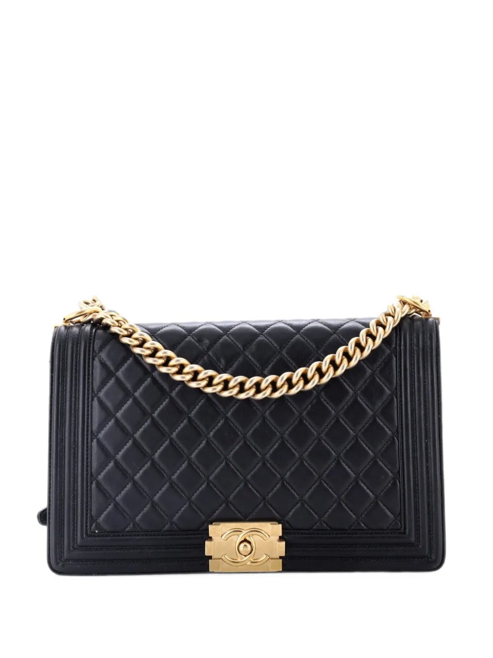 Boy Flap Bag Quilted Lambskin Old Medium shoulder bag