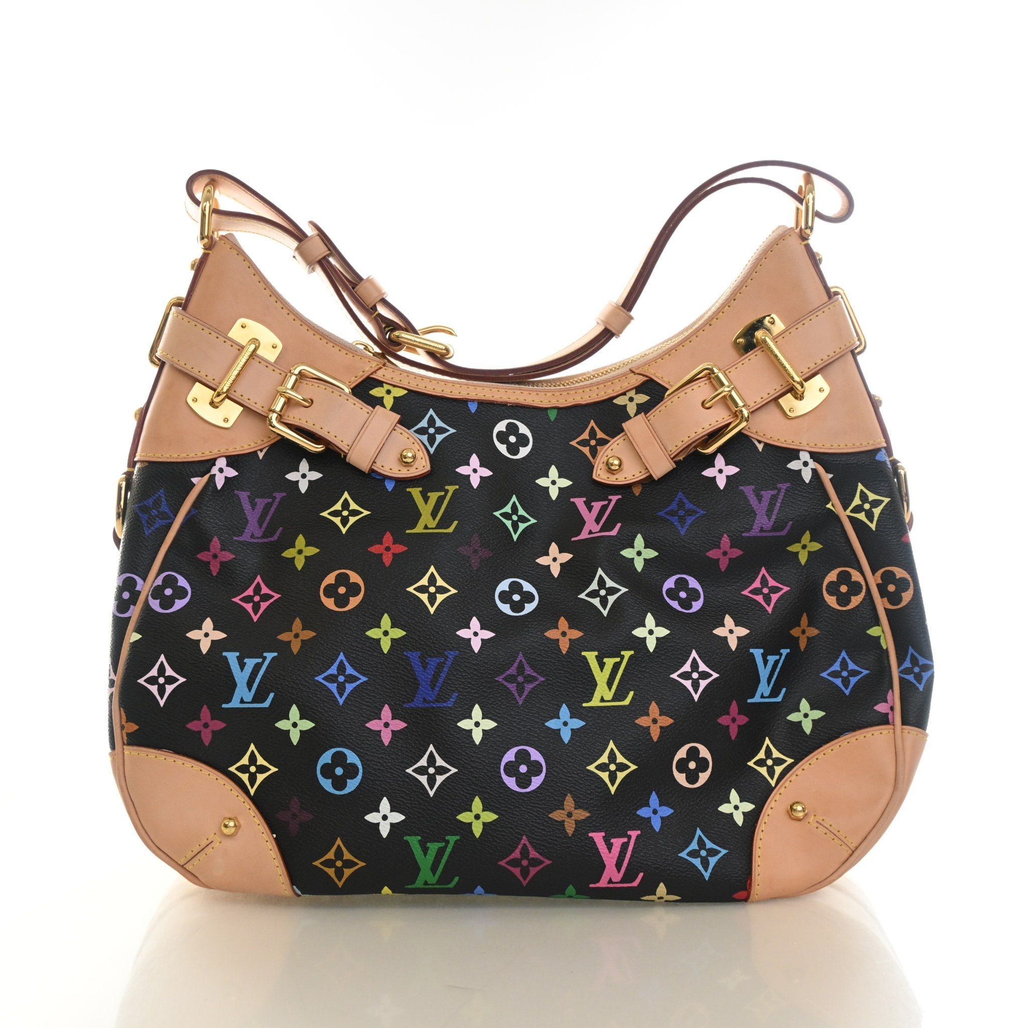 Louis Vuitton x Takashi Murakami Multicolor Monogram Greta