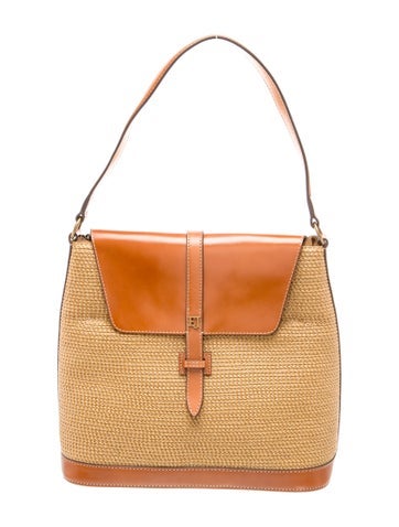 Raffia Shoulder Bag